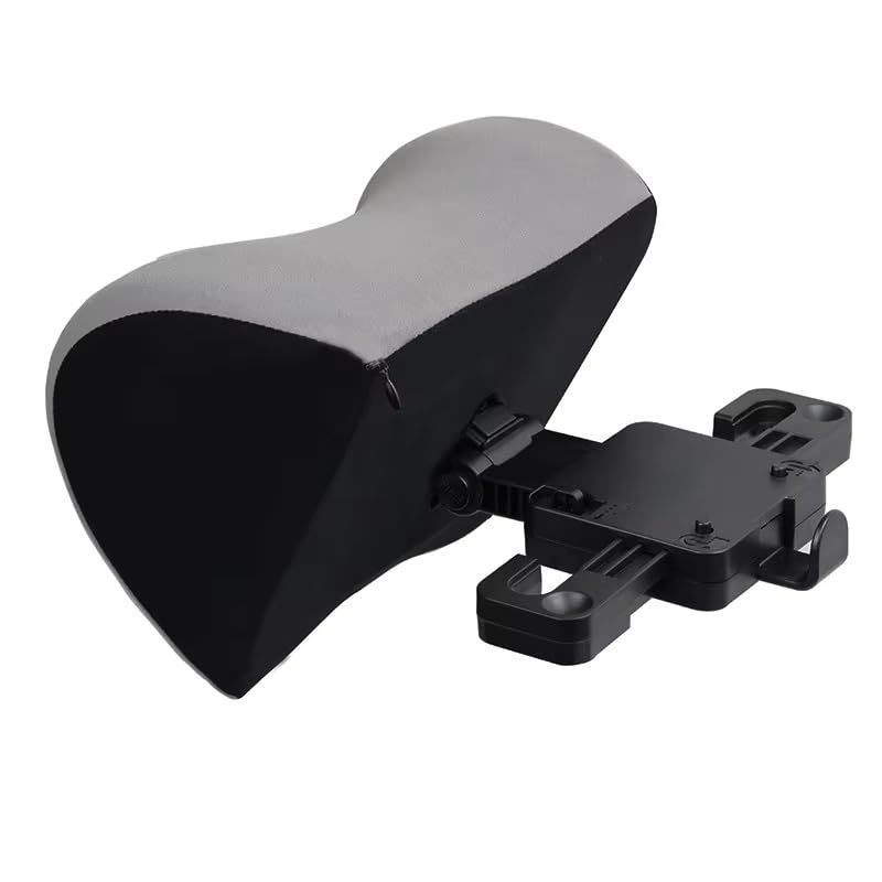 Kopfstütze Auto Kompatibel mit Suzuki Samurai, Auto Nackenkissen Einstellbare Nackenstütz Auto, Memory Foam Auto Sitz Kopfstütze,Black Grey