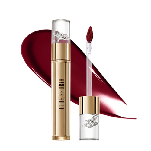 Image of Elixir Velvet-Shine Switching Lip Tint, 2-in-1 Velvet &Shine Deep Rich Red Lip Cream, Hydrating Long Lasting Liquid Lipstick, Blurs Lip Lines, Lightweight No-Sticky with Vitamin E 010 Xenon