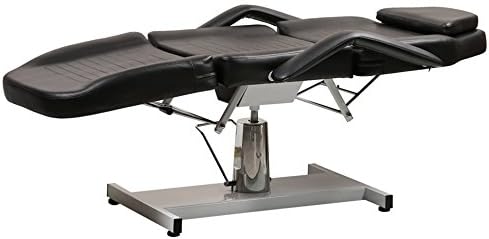 New Black Beauty Salon Equipment Facial Massage Table Bed