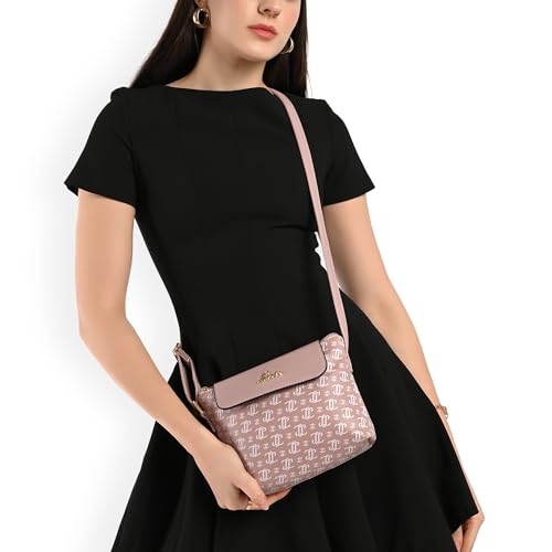 Image of Lavie Women's Mono LL Rio Flap Crossbody Sling Bag | Ladies Purse Handbag | Gift for Women