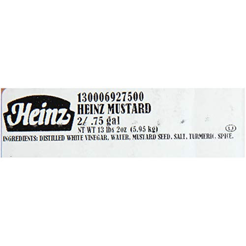 Image of Heinz Yellow Mustard Dispenser Pack, 96 Fluid Ounce