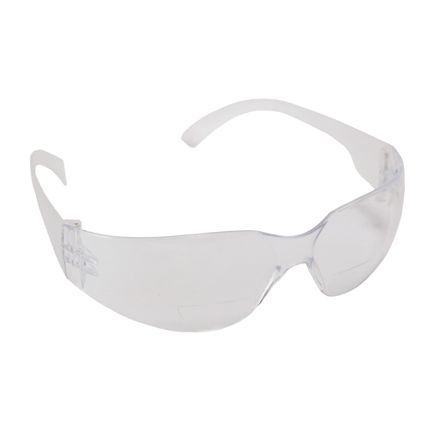 Cordova EHF10S10 Bulldog Readers Frosted Clear Frame, Clear Lens, 1.0 Diopter