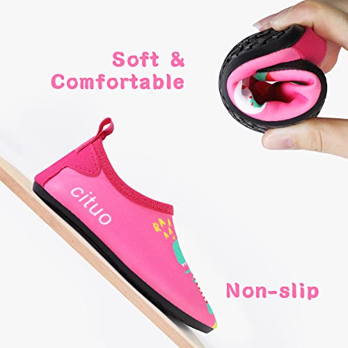 Water Shoes for Kid Outdoor Quick Dry Barefoot Aqua Socks for Sport Beach Swim Surf Lightweight Toddler Little Girl Boy2