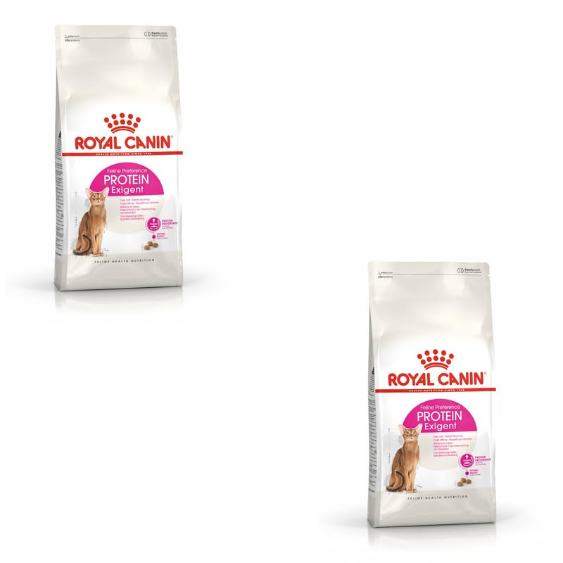 ROYAL CANIN Protein Exigent | Doppelpack | 2 x 400 g | Alleinfuttermittel für besonders wählerische Katzen ab dem 12. Monat | Enthält einen speziell angepassten Energiegehalt