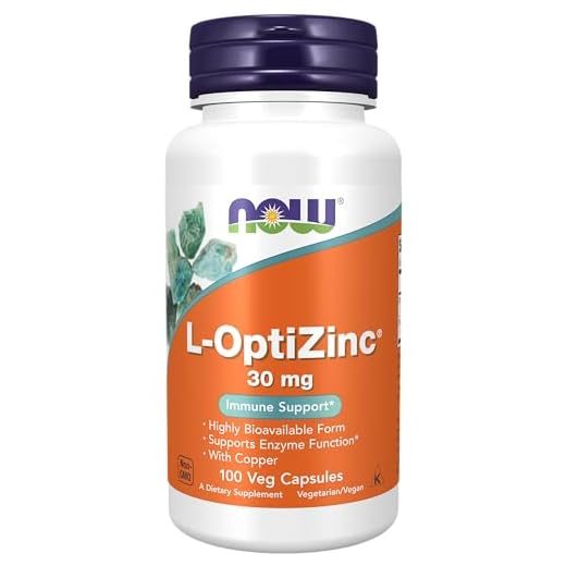 L-OptiZinc 30mg - 100 Capsulas veganas - Now Foods
