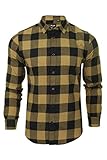 Freizeithemd aus Baumwolle ONLY & SONS NOS Herren onsGUDMUND LS Checked Shirt NOOS Freizeithemd, Braun (Kangaroo Kangaroo), Small (Herstellergröße: S)