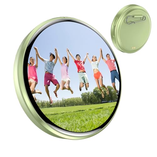 Badge numérique anime avec écran tactile : porte-nom vidéo électronique pour conventions