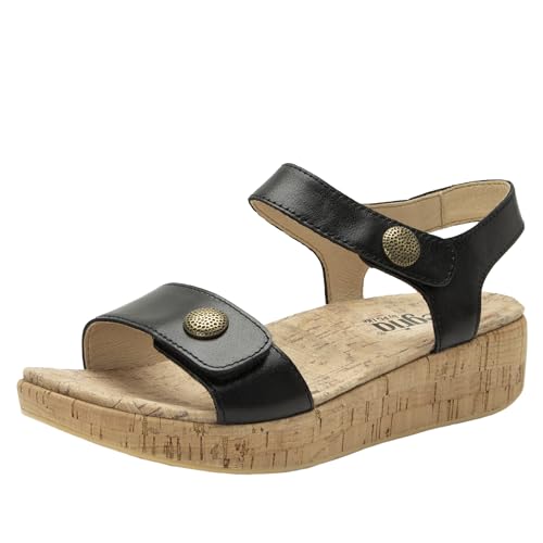 Sandales Alegria femme avec semelle orthopédique confort