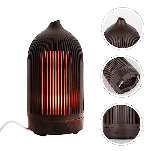 Diffuseur d'aromathérapie USB VALICLUD humidificateur bureau bois foncé - 5