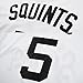 Aolapo 90s Outfit for Men,Sandlot 30 Jersey Rodriguez 30 Squints 5 Yeah-Yeah 11 Short Sleeve Baseball Jerseys for Men Women (L, 5 White)