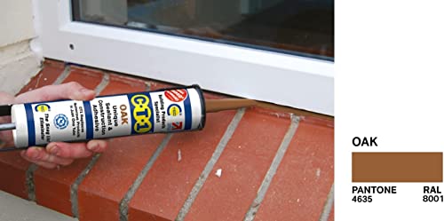CT1 Oak TRIBRID Multi Purpose Sealant & Adhesive 290ml miniatura 3