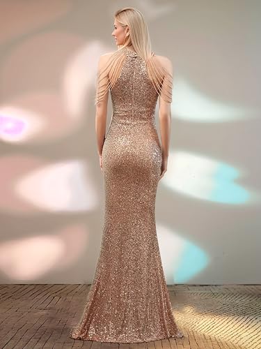 Image of Figdaw Elegant Long Prom Dresses Sexy Evening Gowns for Women Formal Events 2025