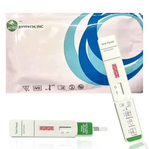 ACRO Cotinine Test Device, Nicotine Test Panel Test Kit (10)