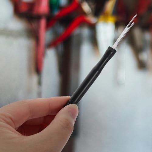 Kit de extracción de terminales automotrices con 18 piezas de acero para cables de coche 6