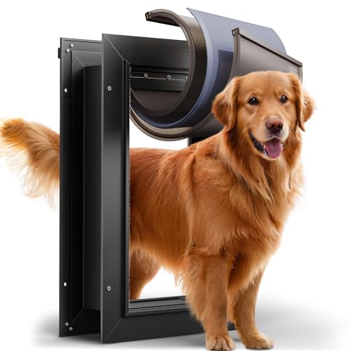 VOSOIR All-Aluminum 3-Flap Dog Door