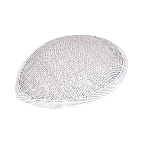 Base redonda para hacer sombreros, fascinadores, tocado para novia, fiesta, 13,5 x...