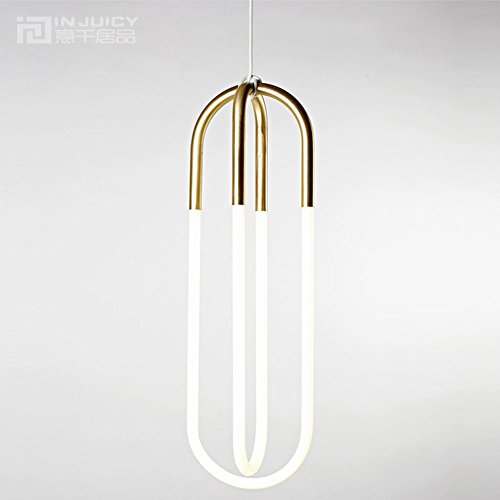 Injuicy Lighting Moderno Cristal Metal la luz de Techo LED Techo Aparato A Techo Light Lámpara para lo Studio Oficina, Comedor, Dormitorio, Sala de Estar, Restaurante, Bar, Cafe 110  220 V