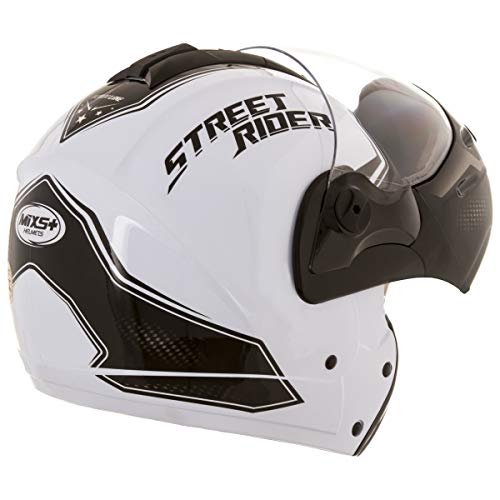 Capacete Mixs Captiva Street Rider 60 Branco