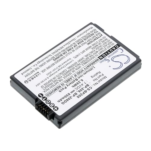 CS-BP208 Batteria 850mAh compatibile con Canon DC10 DC100 DC20 DC201 DC21 DC210 DC22 DC220 DC230 DC40 DC50 DC51 DC95 Elura100 FVM300 iVIS DC200 iVIS DC22 IXY DVS1 MVX1Si MVX430
