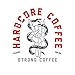 Hardcore Single Serve Coffee Pods for Keurig K Cup Brewers, High Caffeine, Strong Roast, 10 Count