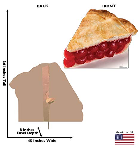 Image of Cardboard People Slice of Cherry Pie Life Size Cardboard Cutout Standup