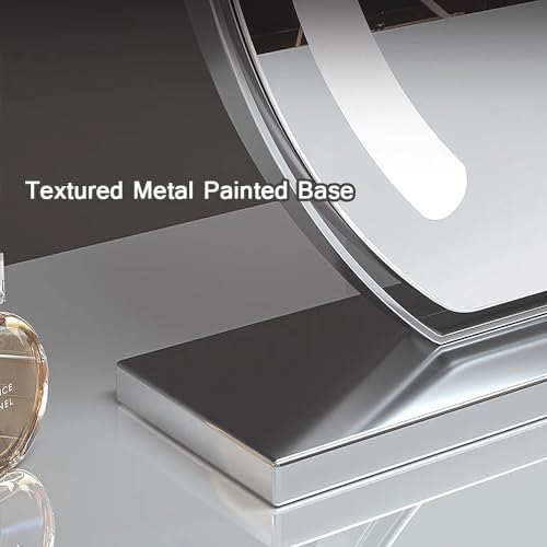 Espejo de maquillaje LED regulable: tocador de mesa con 3 luces de color 5