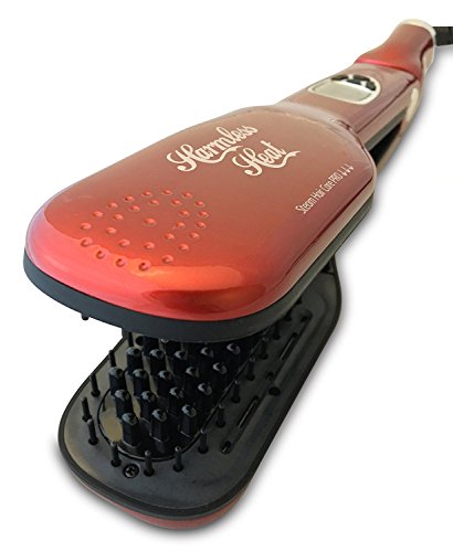 Cepillo alisador de cabello con vapor profesional miniatura 2