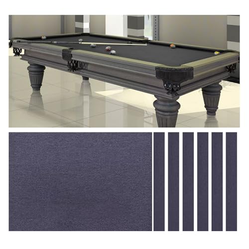 Nappe de billard haute densité grise pour redonner vie à votre table de jeu - 2