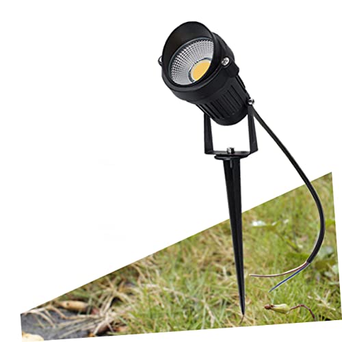 OSALADI Outdoor Led Lawn Lamp 5W Waterproof Cob Stake Spotlights with Warm Light for Yard Garden Landscape Lighting and Pathway Decor by OSALADI - Used condition - Image 9