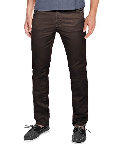 Match Classique pantalon marron pour homme taille 52 mode chic 8032 Café