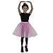 Dress Up America Tutu Multipack for Girls - Five Color Pack of Princess Tutu Skirts for Kids - Three-Layered Tulle Ballet Skirts Multicolored