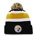 NFL Pittsburgh Steelers Men's Breakaway Knit Cap, One Size, Black