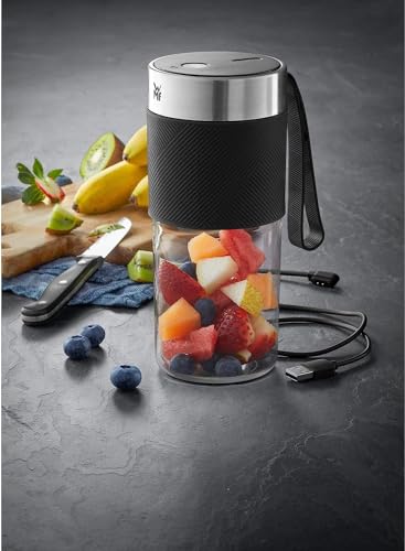 WMF Mixer 416700011 Cromargan Tragbarer Mini Standmixer