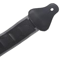 FASE Sangle de Guitare Électrique Noire avec 2 Médiators Sangle de Guitare Clip de Guitare Acoustique Sangle de Basse - Les Beatles, Paul McCartney, John Lennon, RIngo Starr, George Harrison FASE Sangle de Guitare Électrique Noire avec 2 Médiators Sangle de Guitare Clip de Guitare Acoustique Sangle de Basse – Image 3