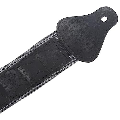 FASE Sangle de Guitare Électrique Noire avec 2 Médiators Sangle de Guitare Clip de Guitare Acoustique Sangle de Basse - Les Beatles, Paul McCartney, John Lennon, RIngo Starr, George Harrison FASE Sangle de Guitare Électrique Noire avec 2 Médiators Sangle de Guitare Clip de Guitare Acoustique Sangle de Basse – Image 4