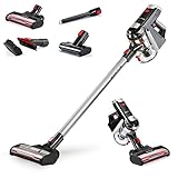 Genius Invictus X9 - Aspiradora con batería (14 piezas, incluye Mini cepillo eléctrico motorizado inalámbrico, motor -BLDC de alto rendimiento 80.000 U, filtro HEPA independiente