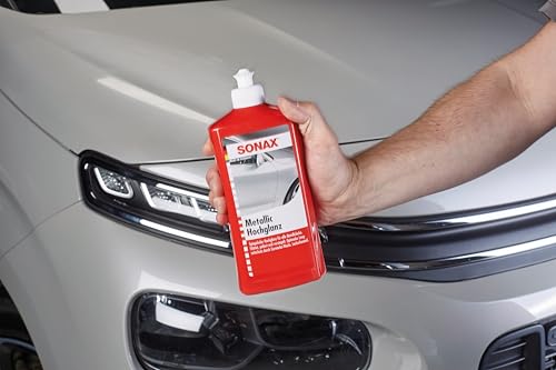 SONAX MetallicHochglanz (500 ml) spezielle Politur für alle Metalliclacke | Art-Nr. 03172000