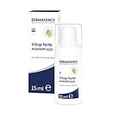 DERMASENCE Vitop forte Augenpflege - für sehr trockene, juckende, zu Neurodermitis neigender Haut, mit Färberwaid und Hyaluron - 15 ml