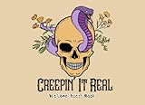  Creepin It Real: Welcome Guest Book.Halloween Guest Book for Business Banquet,Baby Shower,Graduation Party,Birthday,Bridal Shower,Baby Shower And ... Home,Retirement,Funeral Or Memorial Service