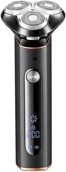 GeRRiT Electric Razor for Men Metal Shell Waterproof Electric Shaver for Men Wet Dry Beard Electric Razor Facial