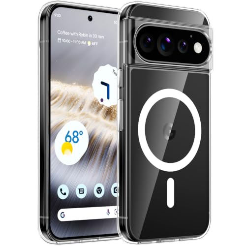 TAURI Hülle für Google Pixel 11 Pro XL 6,8 Zoll - Durchsichtig – Ansicht 1