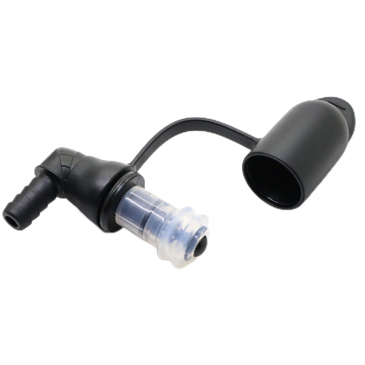 Replacement Bite Valve with Cover Silicone Hydration Pack Backpack Bladder Rubber Mouthpiece Valve Fits Camelbak Platypus