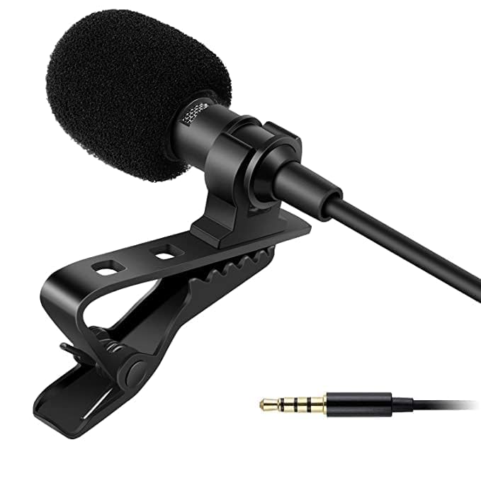 Image of BQYA Collar mic for YouTube Video | Interviews | Lectures | News | Travel Videos | Vlogging | Moto Vloging | Singing | Recording Audio| Recording Songs