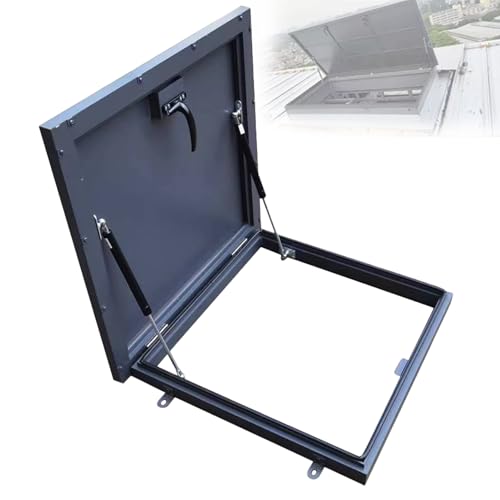 Trampilla de acceso de acero galvanizado con acabado superior 2