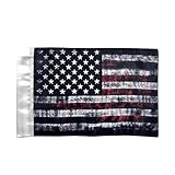 Motorcycle Flag 6x9,Antique American Flag,Double-sided Double Sewing Motorcycle USA Flag Antique US Flag Accommodates UP to a 3/8' Diameter Pole