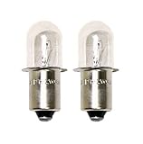 Replacement for fits (2) 19.2 v VOLT Flashlight/Worklight Replacement XENON Bulbs for CRAFTSMAN