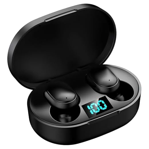 Fone de Ouvido Bluetooth 5.1 TWS Premium Wireless com Luz LED, Som Hi-Fi Estéreo, Cancelamento de Ruído, Toque Inteligente, Bateria Longa, Microfone, Compatível com Android e iOS