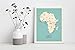 Africa Wall Map Poster (11