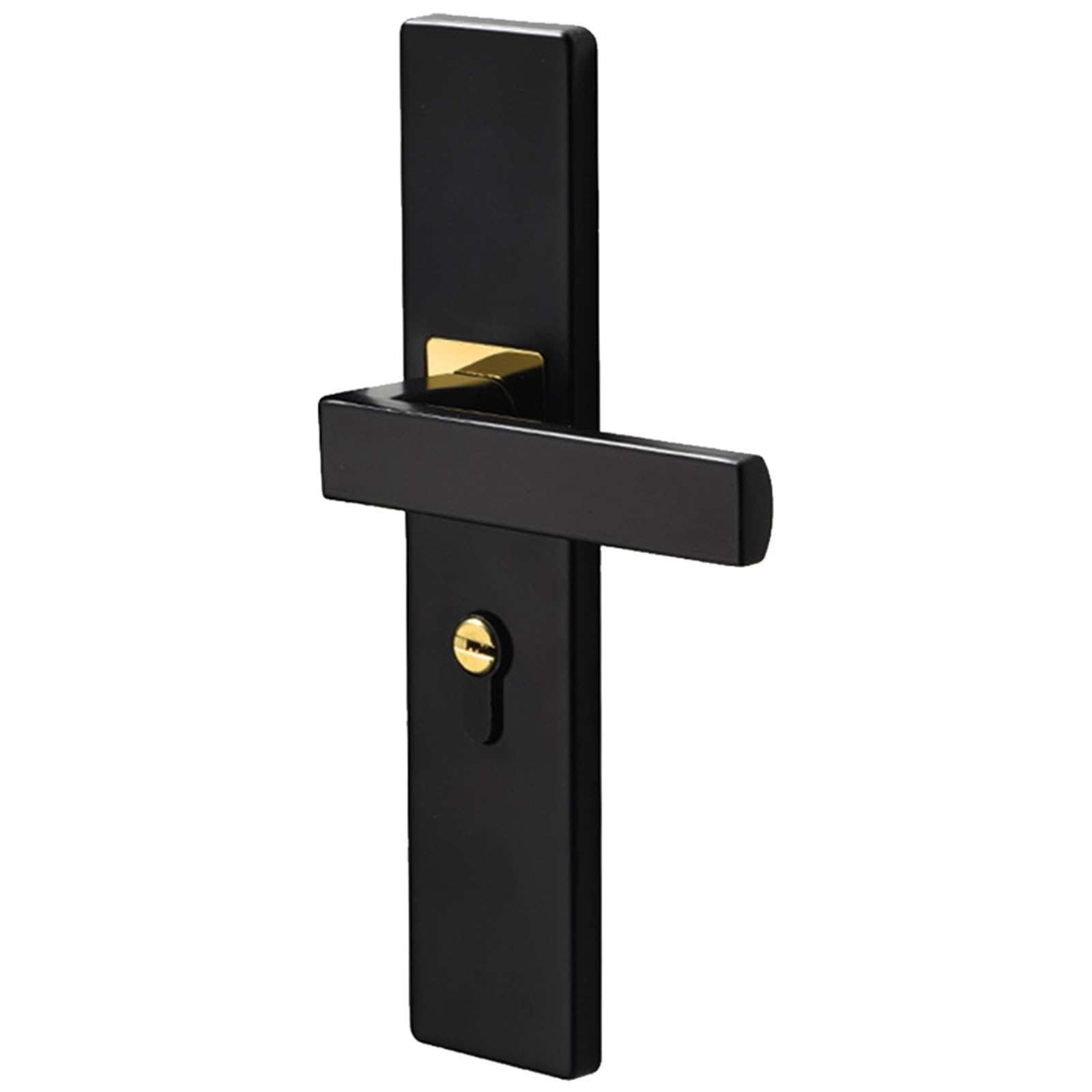 Serrure de porte silencieuse antivol avec verrou sécurité à clé