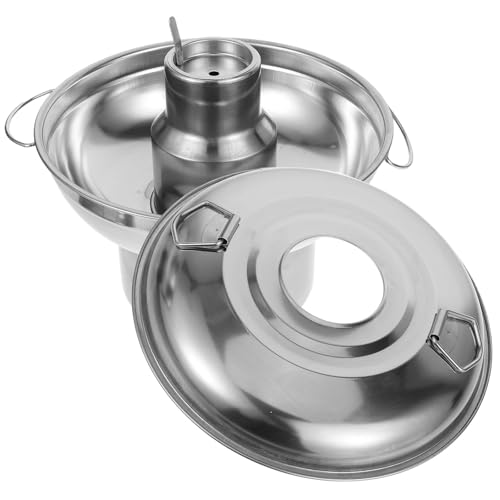 Wok de camping avec réchaud intégré pour de savoureuses fondues en plein air